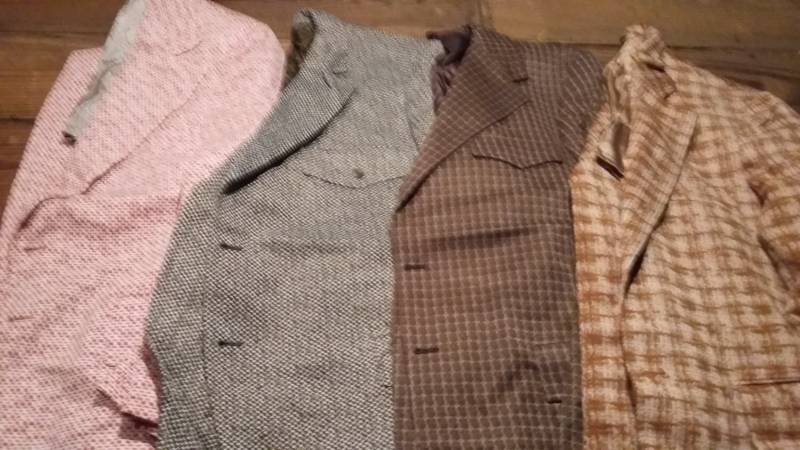 Vintage Deadstock Herren Polyester Pimp Sport Jacken Disco Retro Abiball 1970Er Jahre New Old Wear Schuhe Hose Jeans Sneakers Shirt Mantel Tuxedo von MitchAmericanvintage