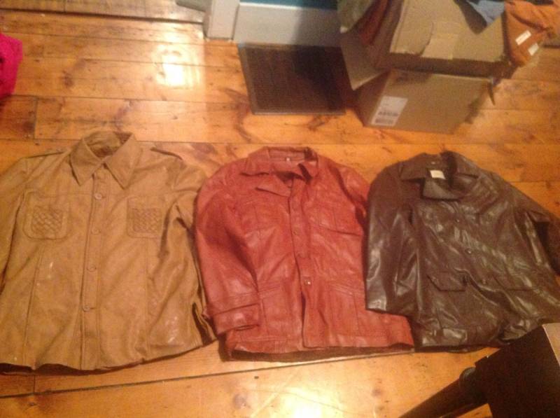 Vintage Deadstock Vinyl Jacke Gefüttert Pelzmantel Gemacht Usa 1 Herren 1970 Motorrad Wählen Sie Tragen Jeans-Sneaker-T-Shirts Retro Nicht Leder von MitchAmericanvintage