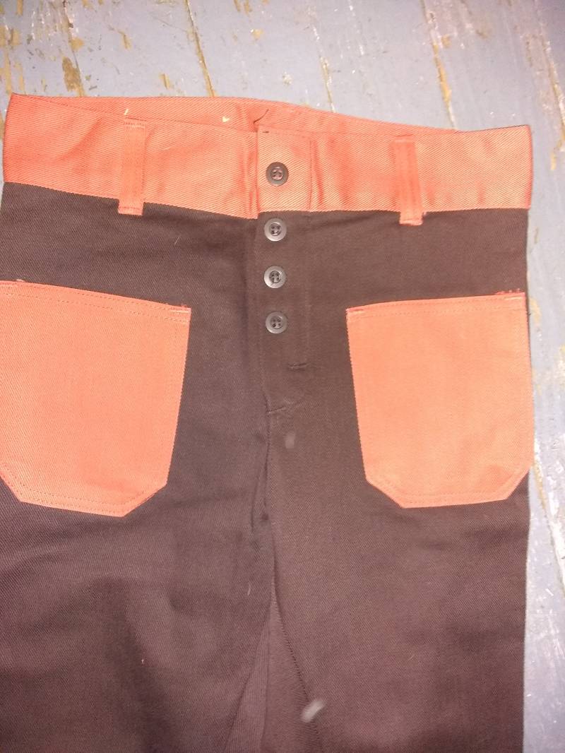 Vintage Deadstock Wrangler Bellbottom Button Fly 2 Ton Jeans Herren Baumwollhose Neu 26x27 1970 Sneakers T Shirt Schuhe Jacke Mantel Stiefel von MitchAmericanvintage