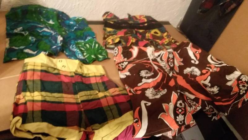 Vintage Herren Badeanzüge Baden Neue Shorts Badehose Kordelzug Strand Pool Tragen Sneaker T-Shirts Schuhe Sandeln von MitchAmericanvintage