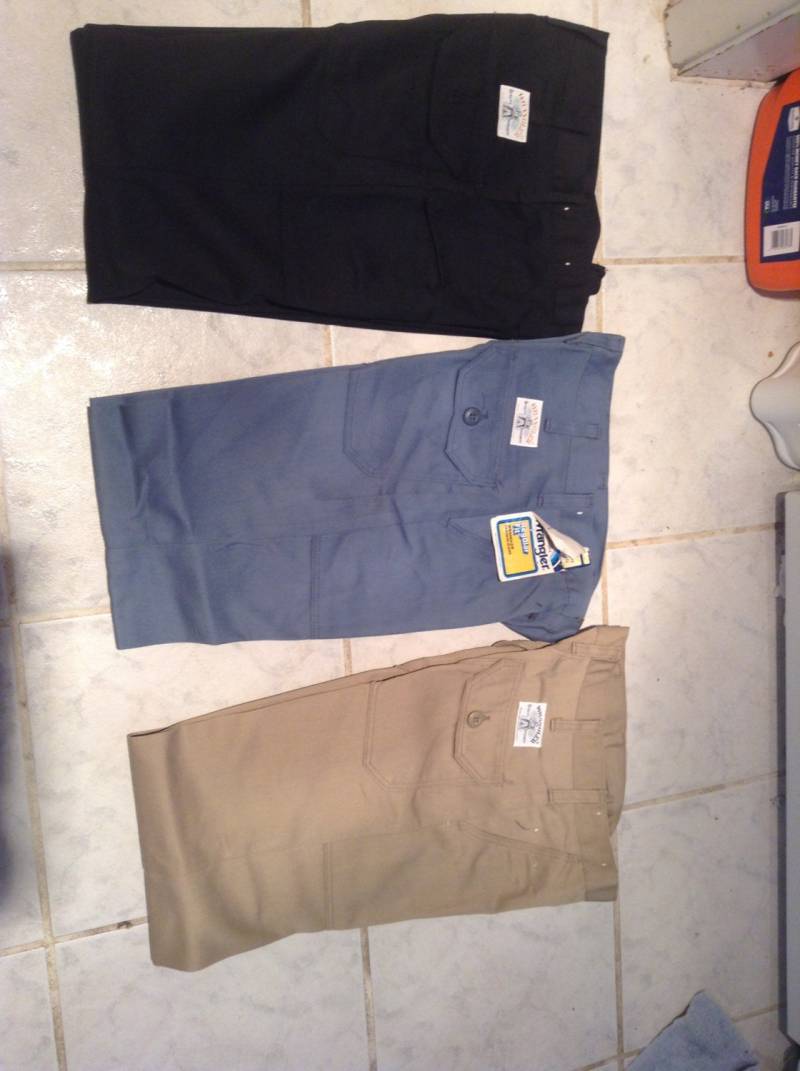 Wrangler Deadstock Jahrgang Gerades Bein Jeans Herren Hose Neue Alte Baumwollmischung Wählen Sie 1 Paar Taille Gemacht Usa Schuhe Tragen Turnschuhe von MitchAmericanvintage