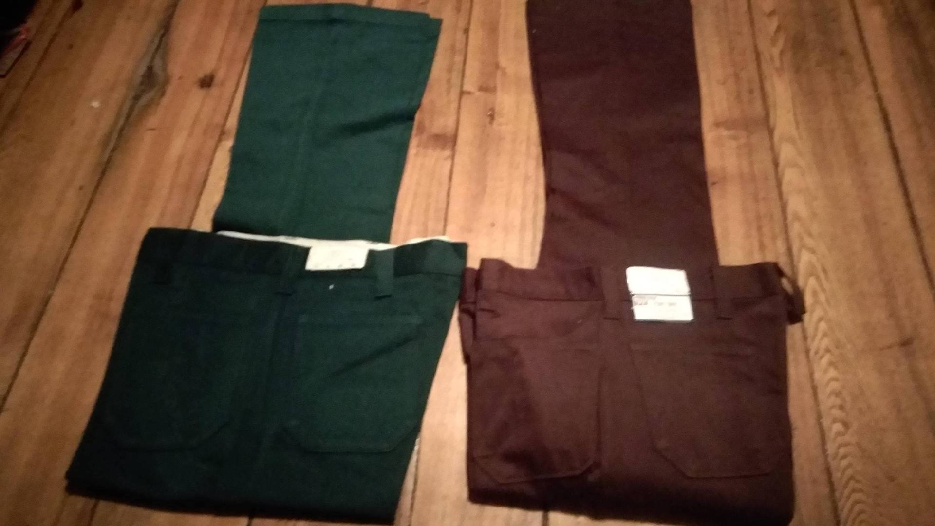 Wrangler Deadstock Vintage Patch Tasche Jeans Gebürstete Baumwolle Usa Pick 1 Pant Zipper Front Wear Sneakers T Shirt Schuhe 1970Er Stiefel von MitchAmericanvintage