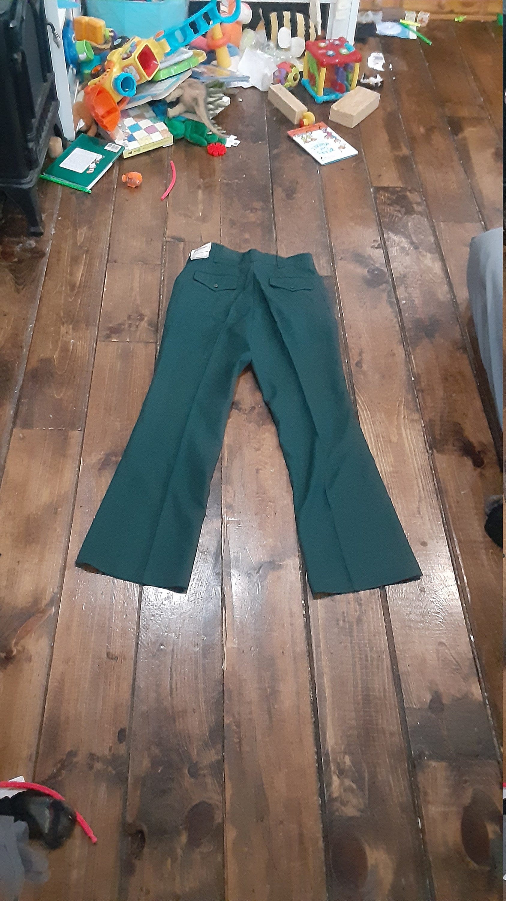 Wrangler Vintage Deadstock Nos 1970 Bellbottom Beinkleid Hose Usa New Men 33x32 Viskose Poly Retro Wear T-Shirt Schuhe Sneaker Boot Jacke Mantel Wrangler Vintage Deadstock Nos 1970 Bellbottom Beinkleid Hose Usa New Men 33x32 Viskose Poly Retro Wear T-Shirt Schuhe Sneaker Boot Jacke Mantel von MitchAmericanvintage