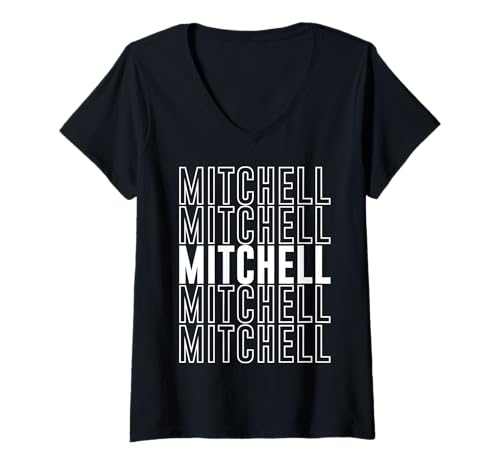 Damen Mitchell T-Shirt mit V-Ausschnitt Damen Mitchell T-Shirt mit V-Ausschnitt von Mitchell Apparel