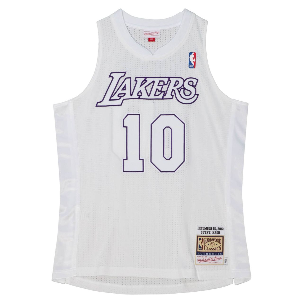 Authentic CHRISTMAS DAY Los Angeles Lakers Steve Nash Jersey von Mitchell & Ness