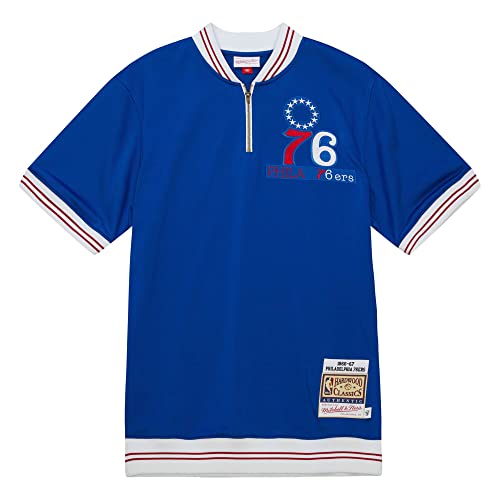 M&N Authentic Shooting Shirt Philadelphia 76ers 1966-67 - XX von Mitchell & Ness