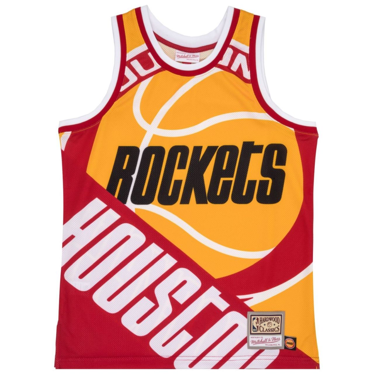 M&N Big Face 5.0 Fashion Tank Top Jersey Houston Rockets von Mitchell & Ness