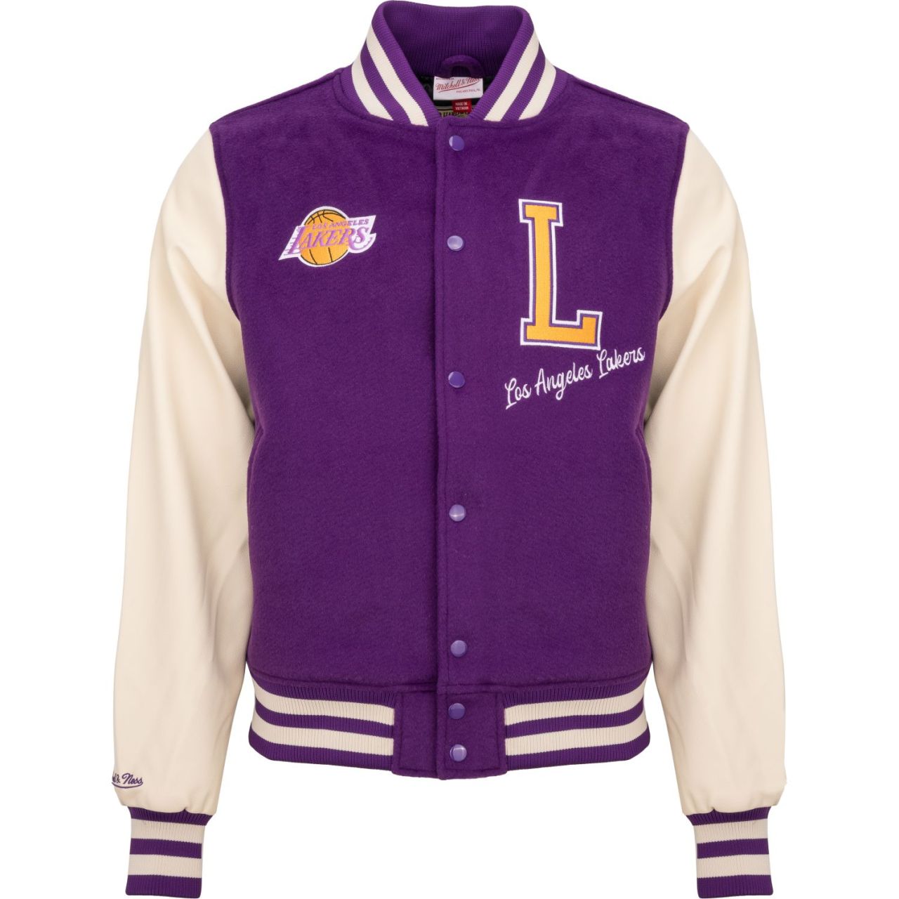 M&N Legacy Varsity College Jacke - Los Angeles Lakers von Mitchell & Ness