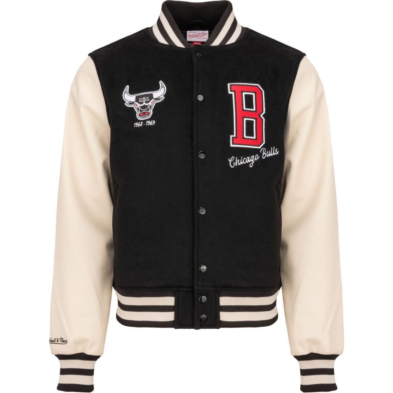 M&N Legacy Varsity College Jacke - NBA Chicago Bulls von Mitchell & Ness