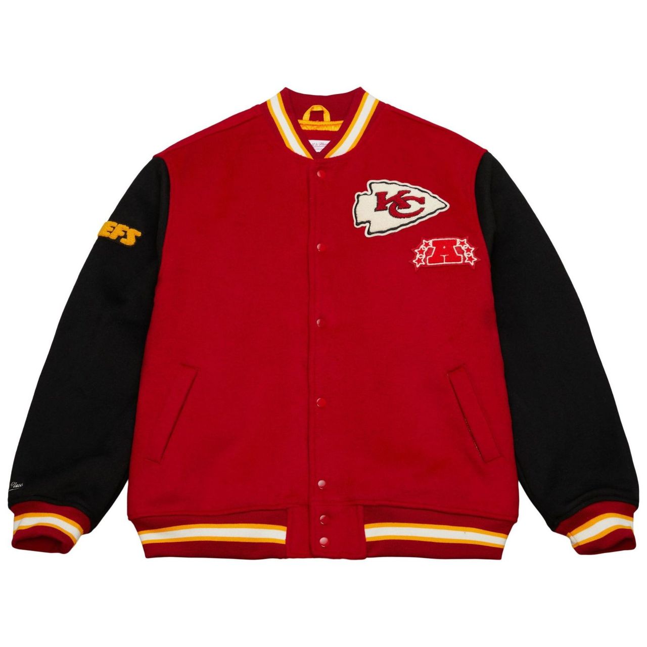 M&N Legacy Varsity Wool Jacke - NFL Kansas City Chiefs von Mitchell & Ness