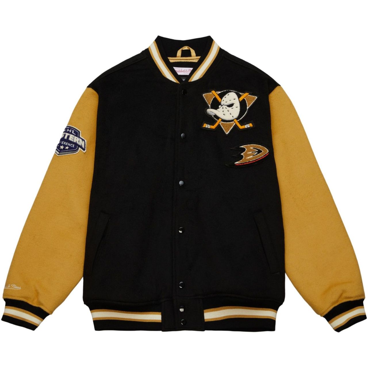 M&N Legacy Varsity Wool Jacke - NHL Anaheim Ducks von Mitchell & Ness