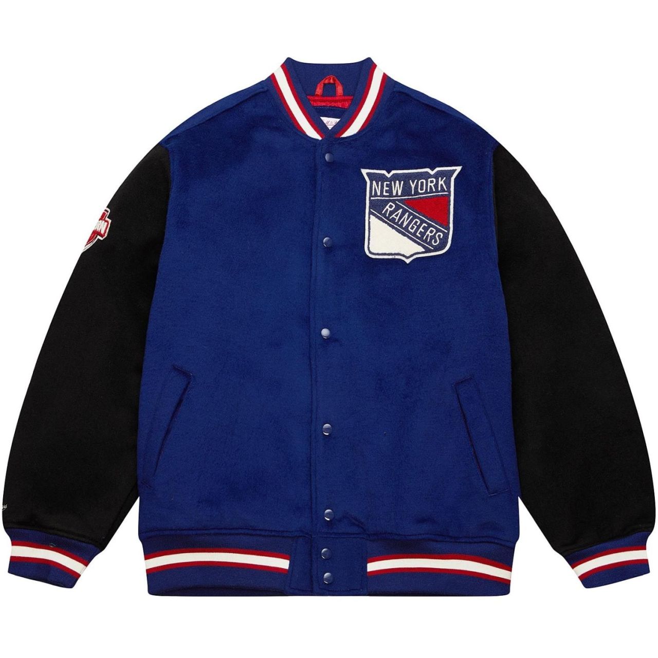 M&N Legacy Varsity Wool Jacke - NHL New York Rangers von Mitchell & Ness
