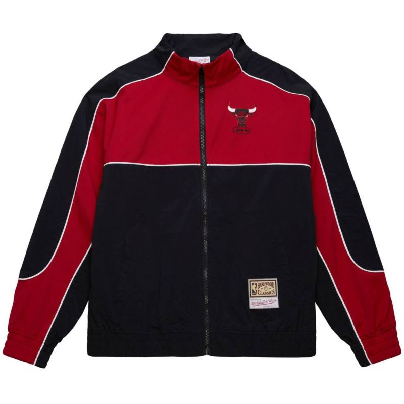 M&N Mesh Nylon Track Jacket - NBA Chicago Bulls von Mitchell & Ness