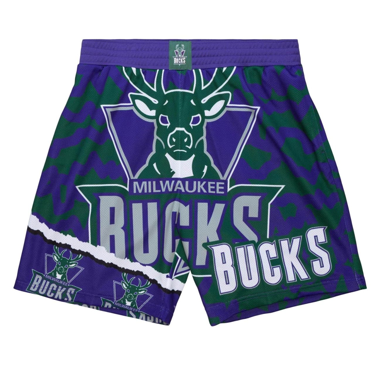 M&N Milwaukee Bucks JUMBOTRON Basketball Shorts von Mitchell & Ness