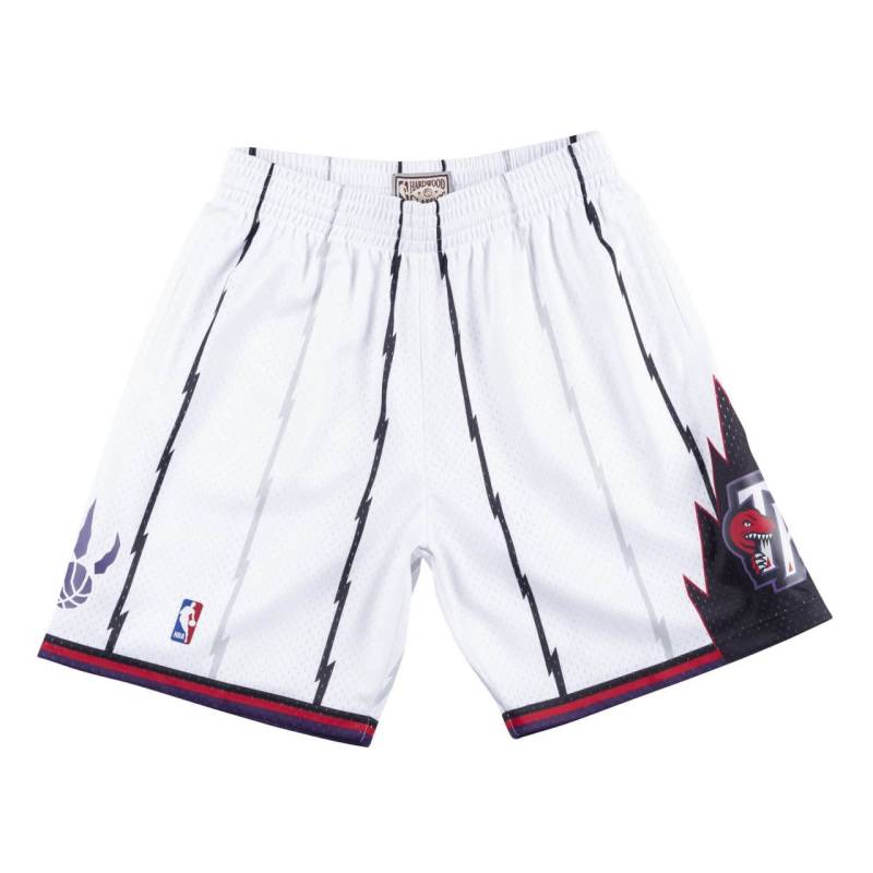 M&N NBA Swingman Shorts Toronto Raptors 1998-99 weiß von Mitchell & Ness