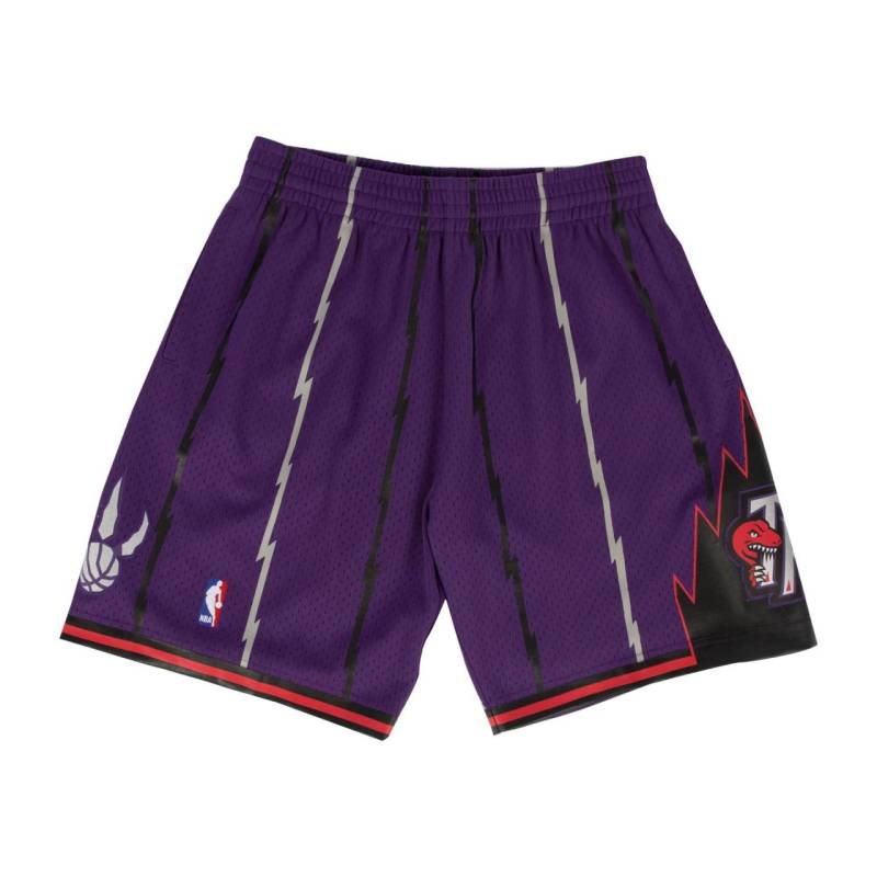 M&N NBA Toronto Raptors Road 1998-99 Swingman Shorts von Mitchell & Ness