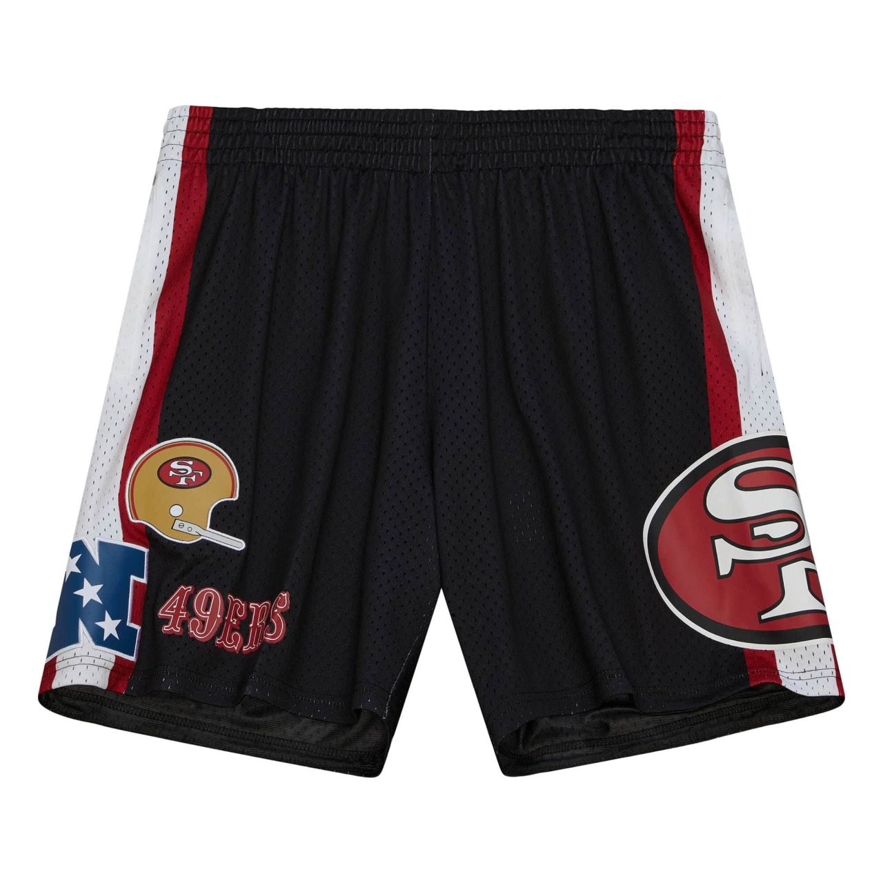 M&N NFL San Francisco 49ers Hometown Mesh Shorts von Mitchell & Ness