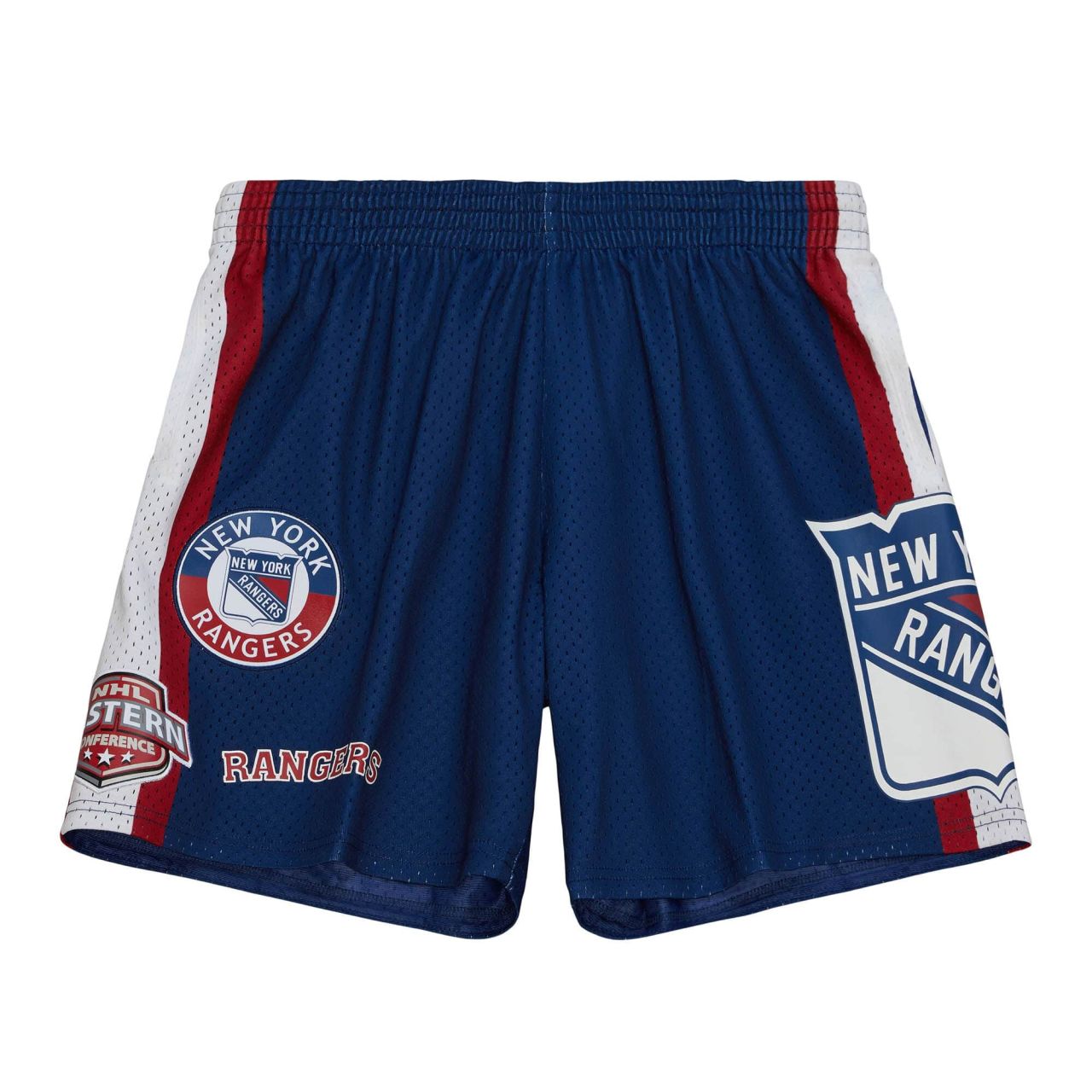 M&N NHL New York Rangers Hometown Basketball Shorts von Mitchell & Ness