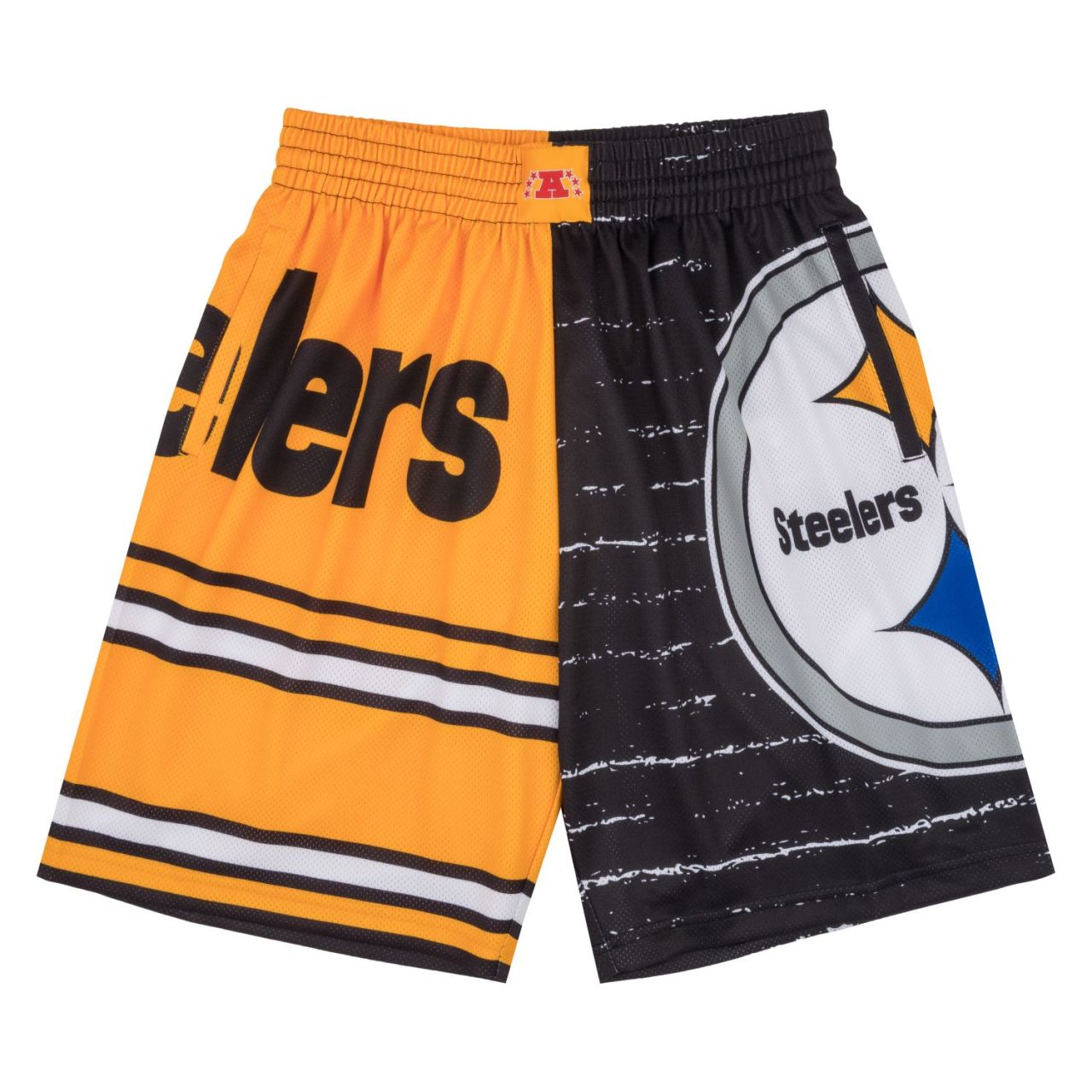 M&N Pittsburgh Steelers JUMBOTRON 3.0 Basketball Shorts M&N Pittsburgh Steelers JUMBOTRON 3.0 Basketball Shorts von Mitchell & Ness