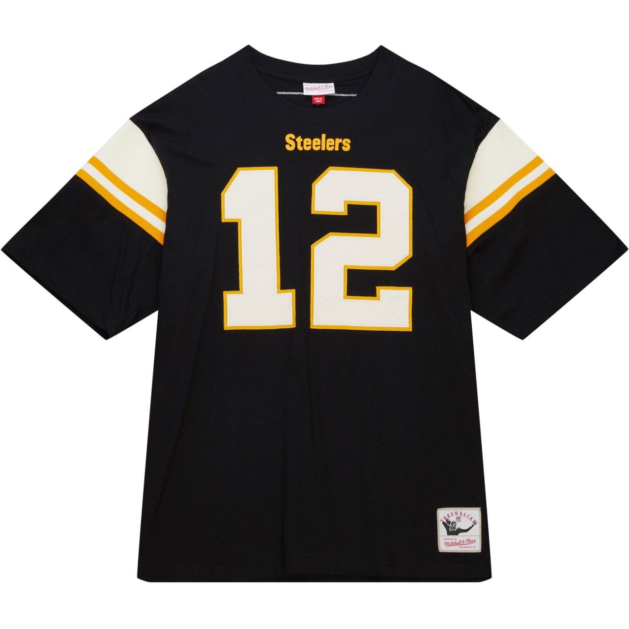 M&N Premium Shirt - Pittsburgh Steelers Terry Bradshaw von Mitchell & Ness