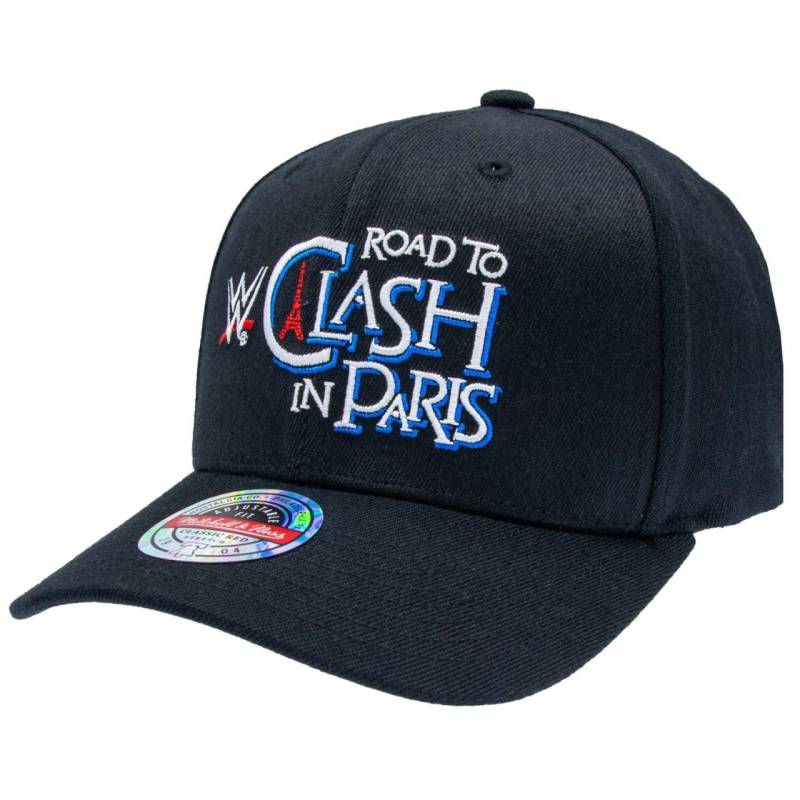 M&N Stretch Snapback Stretch Cap WWE CLASH IN PARIS von Mitchell & Ness