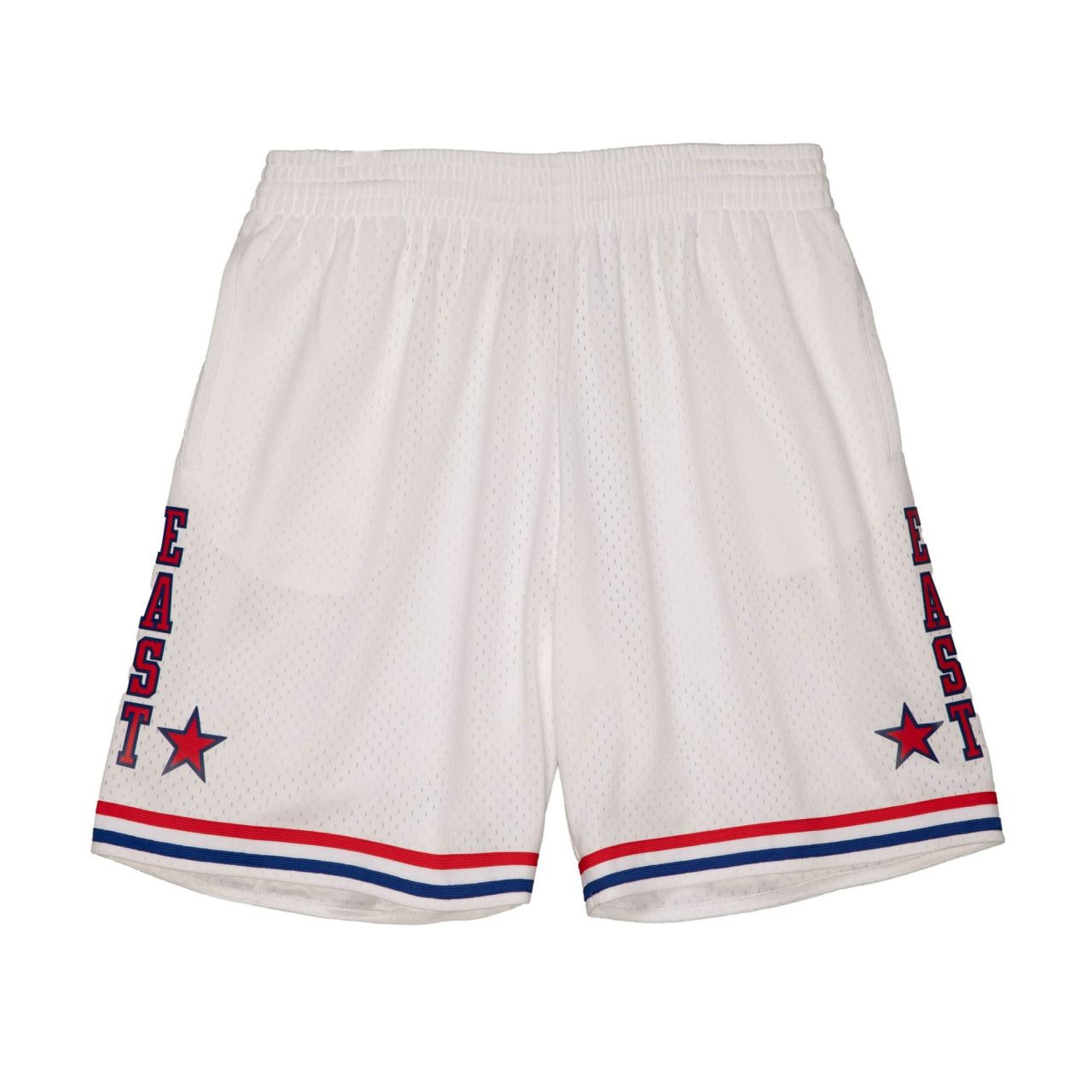 M&N Swingman All Star East 1985-86 Shorts weiß von Mitchell & Ness