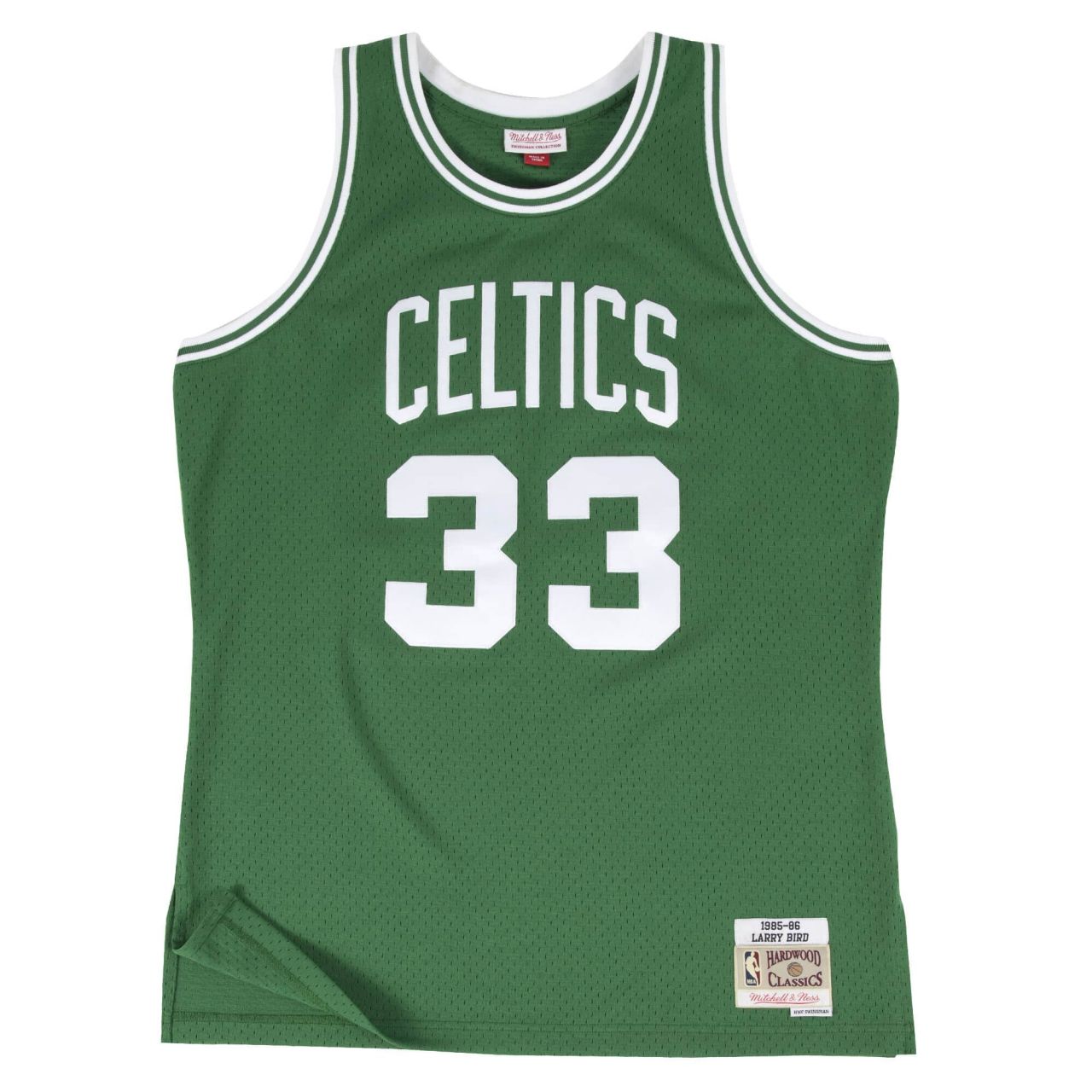 M&N Swingman Mesh Jersey Boston Celtics 1985-86 Larry Bird von Mitchell & Ness