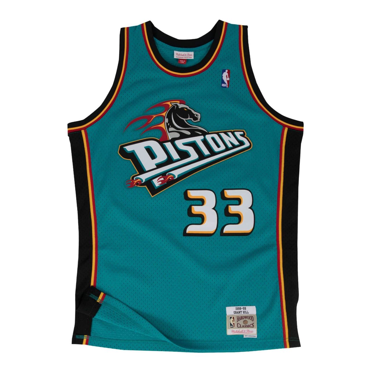 M&N Swingman Mesh Jersey Detroit Pistons 1998-99 Grant Hill M&N Swingman Mesh Jersey Detroit Pistons 1998-99 Grant Hill von Mitchell & Ness