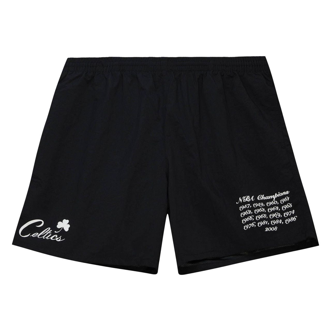 M&N Team Heritage Woven Shorts Boston Celtics von Mitchell & Ness