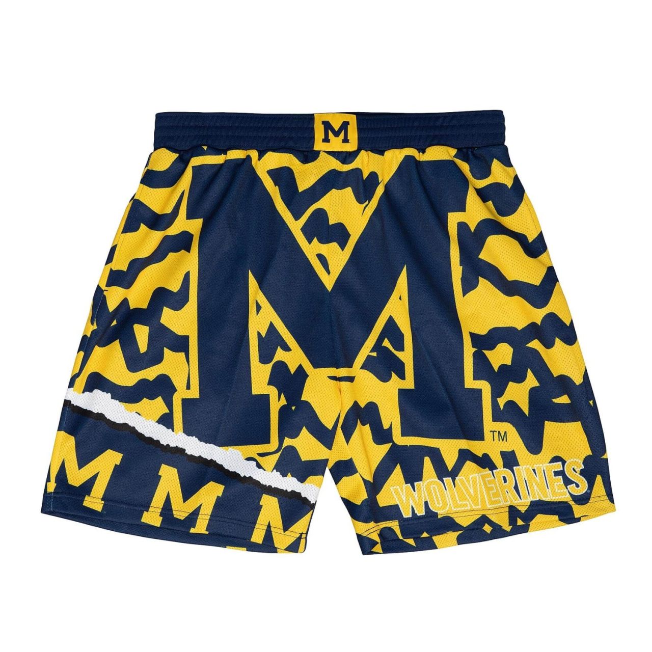 M&N University of Michigan JUMBOTRON Shorts von Mitchell & Ness