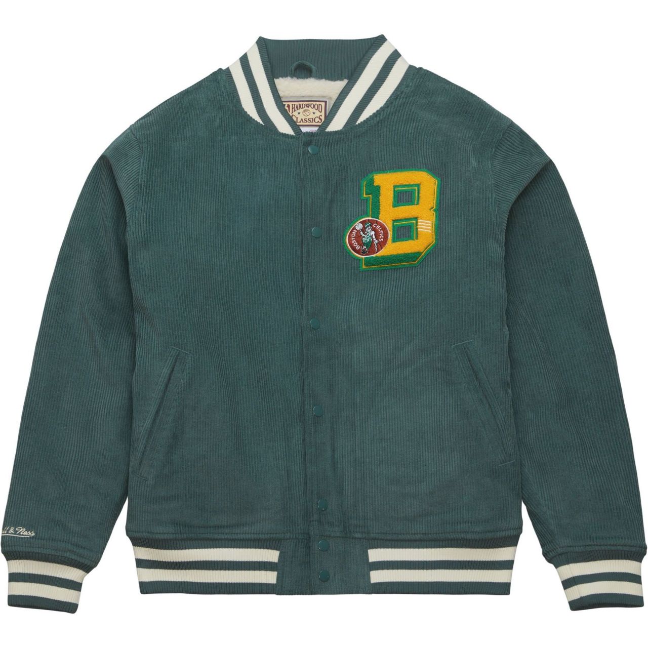 M&N Varsity Kord Sherpa College Jacke - Boston Celtics von Mitchell & Ness