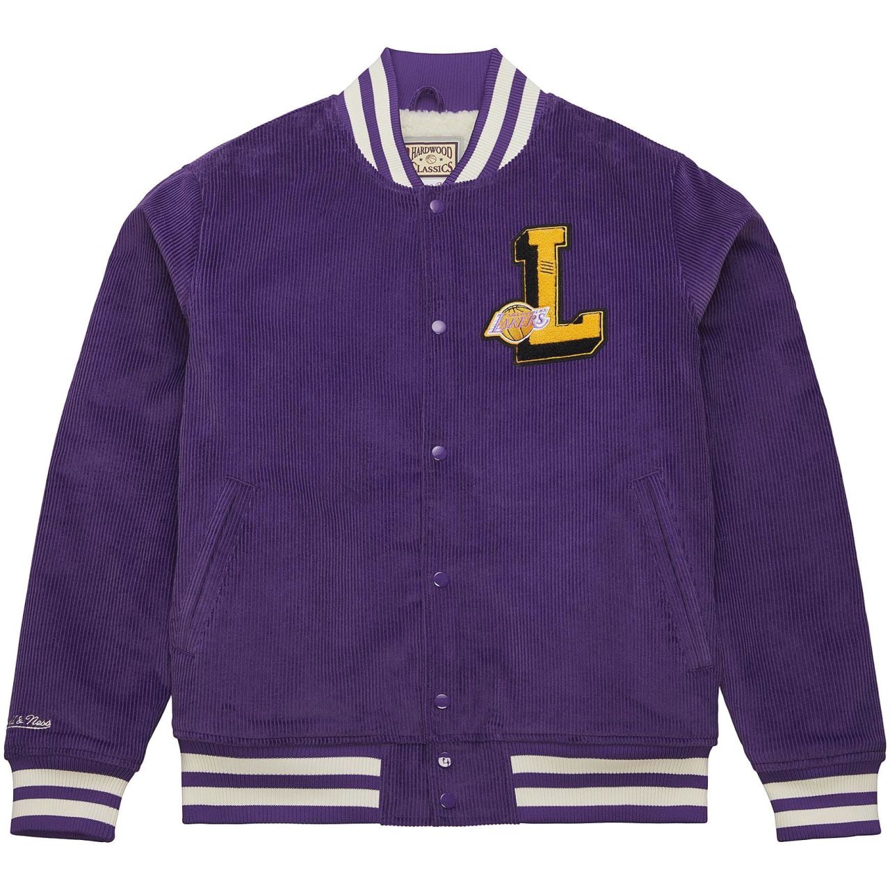 M&N Varsity Kord Sherpa College Jacke Los Angeles Lakers von Mitchell & Ness