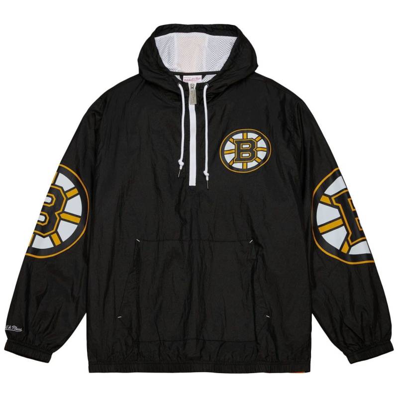 M&N Windbreaker Anorak Jacke - ORIGINS Boston Bruins von Mitchell & Ness