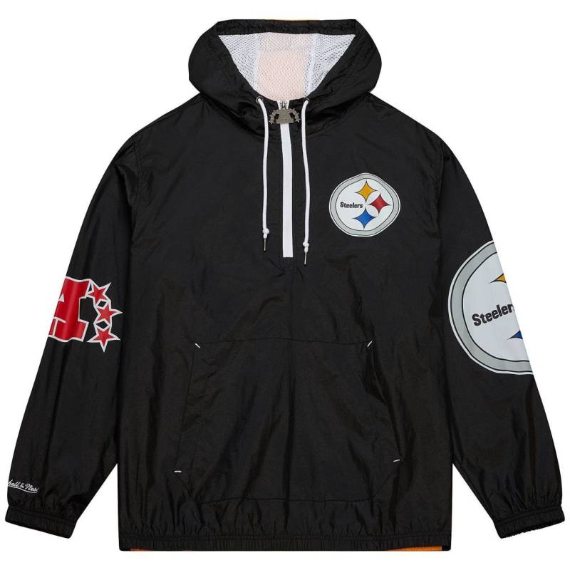 M&N Windbreaker Anorak Jacke ORIGINS Pittsburgh Steelers von Mitchell & Ness