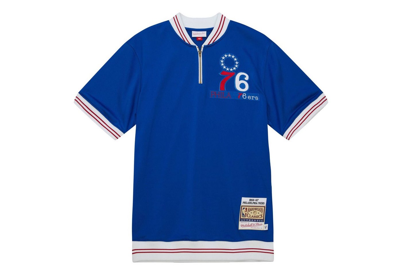 Mitchell & Ness Basketballtrikot Authentic Shooting Philadelphia 76ers 196667 von Mitchell & Ness