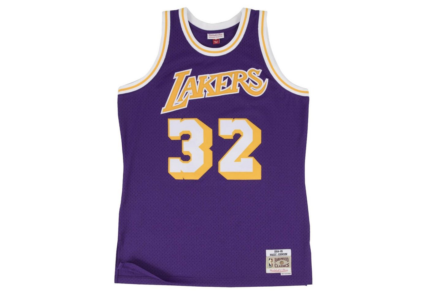 Mitchell & Ness Basketballtrikot HWC Los Angeles Lakers Road 1984-85 Magic Johnson L von Mitchell & Ness