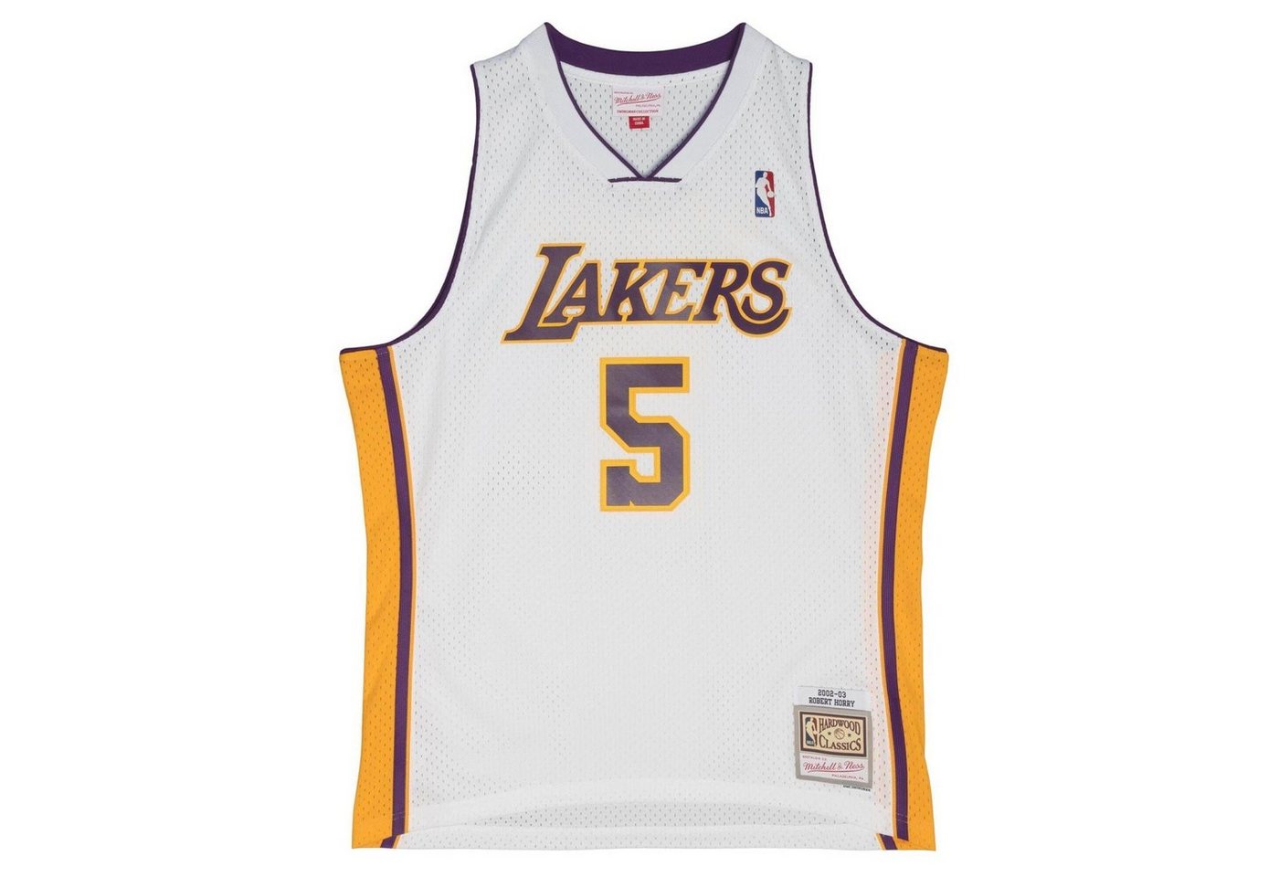 Mitchell & Ness Basketballtrikot Robert Horry Los Angeles Lakers 200203 Swingman Je von Mitchell & Ness