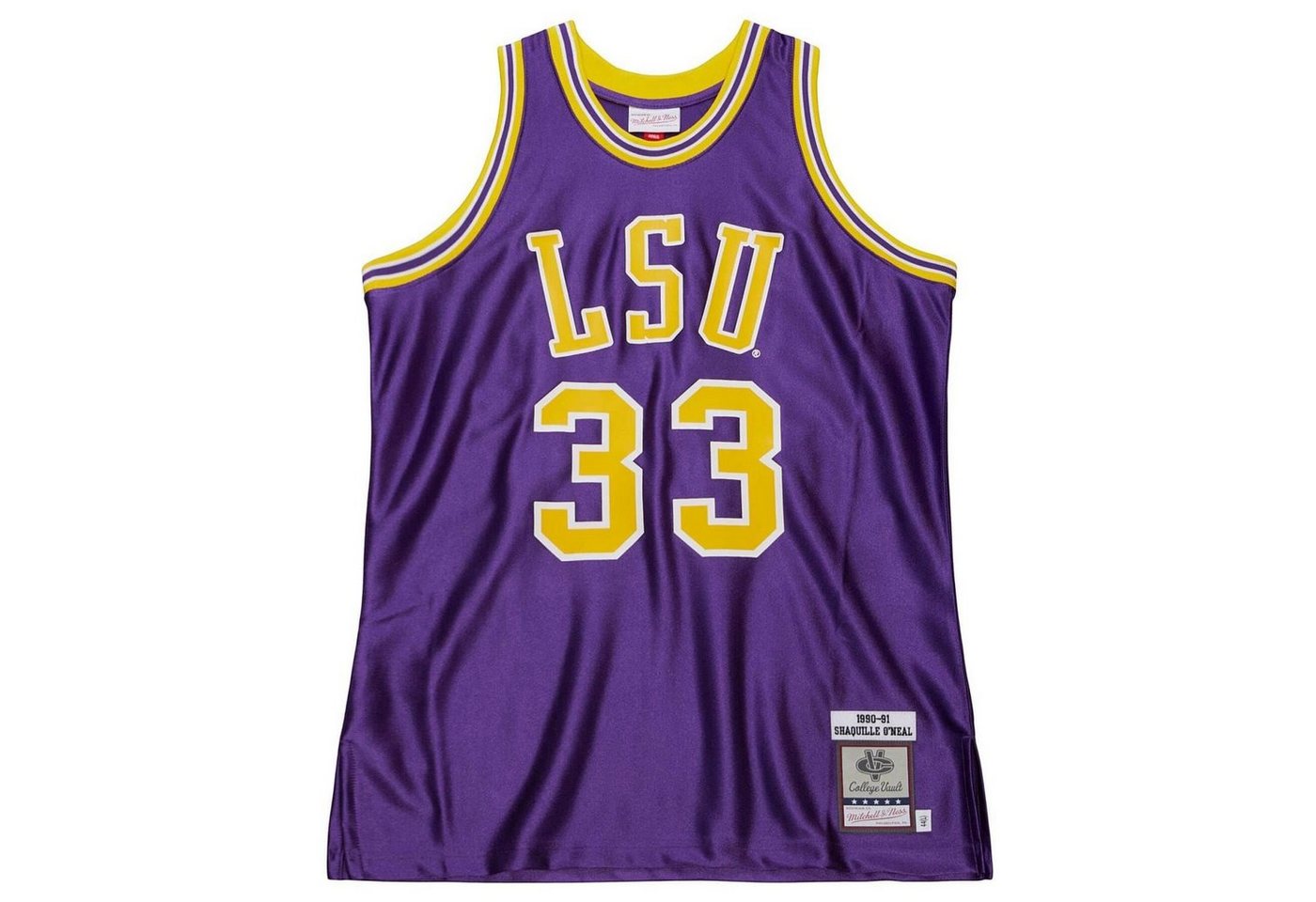 Mitchell & Ness Basketballtrikot Shaquille O'Neal LSU 199091 Authentic Swingman Jer von Mitchell & Ness