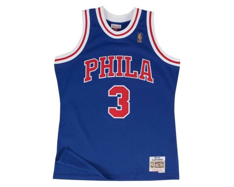Mitchell & Ness Basketballtrikot Swingman Jersey Philadelphia 76ers Allen Iverson von Mitchell & Ness