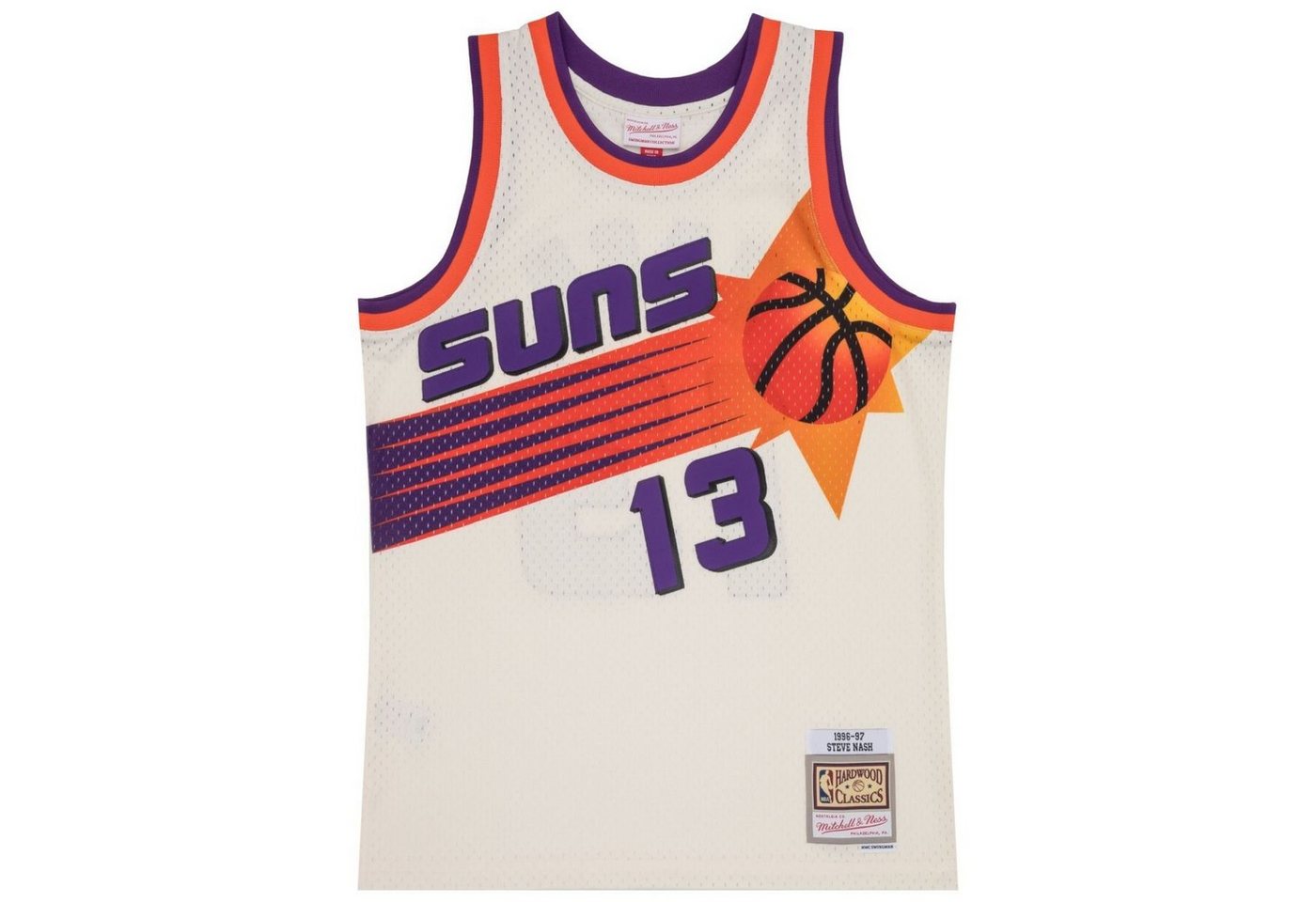 Mitchell & Ness Basketballtrikot Swingman Jersey Phoenix Suns OFFWHITE Steve Nash von Mitchell & Ness