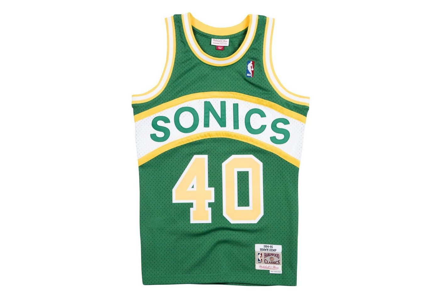 Mitchell & Ness Basketballtrikot Swingman Jersey Seattle SuperSonics 199495 Shawn von Mitchell & Ness