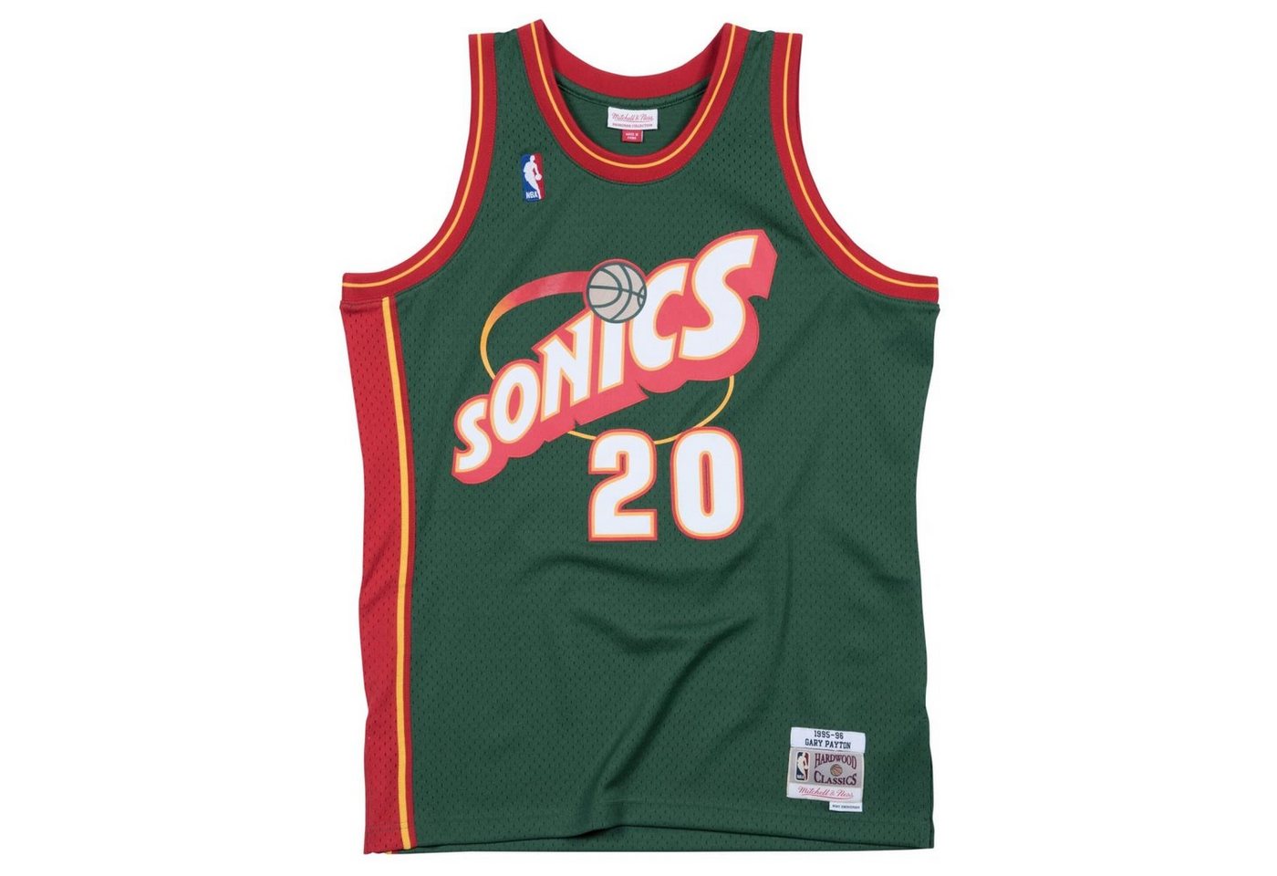 Mitchell & Ness Basketballtrikot Swingman Jersey Seattle SuperSonics 199596 Gary P von Mitchell & Ness