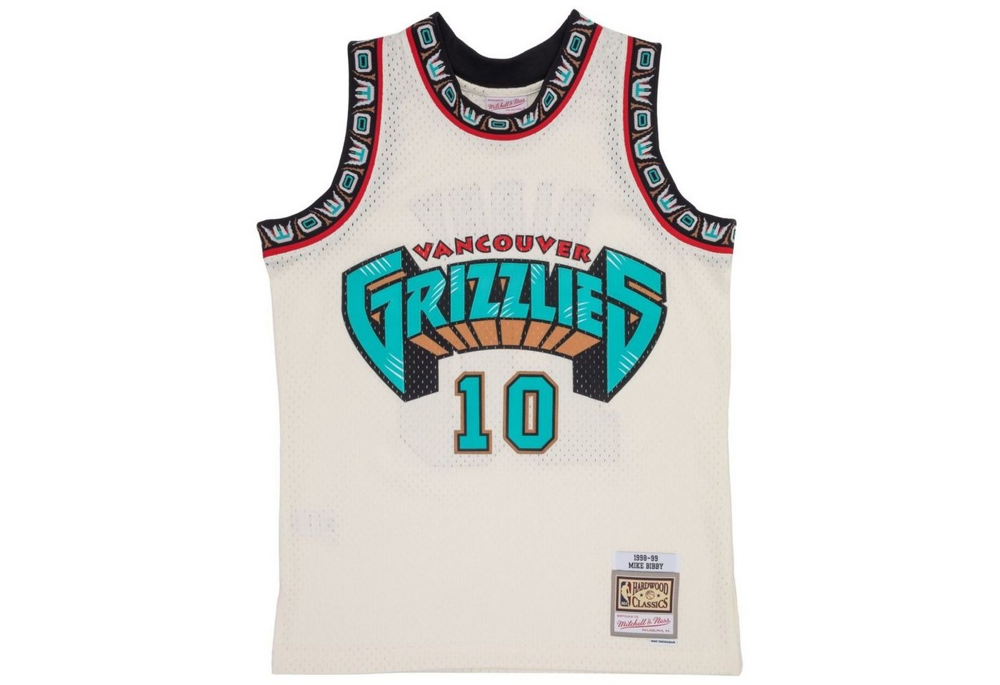 Mitchell & Ness Basketballtrikot Swingman Jersey Vancouver Grizzlies OFFWHITE Mike von Mitchell & Ness