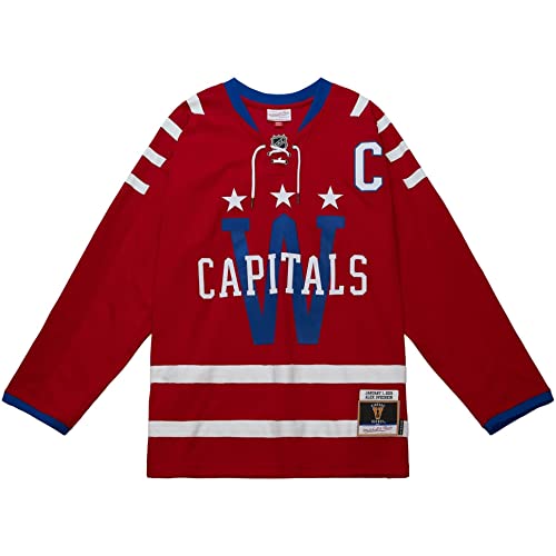 Mitchell & Ness Blue Line Alexander Ovechkin Washington Capitals Jersey - L von Mitchell & Ness