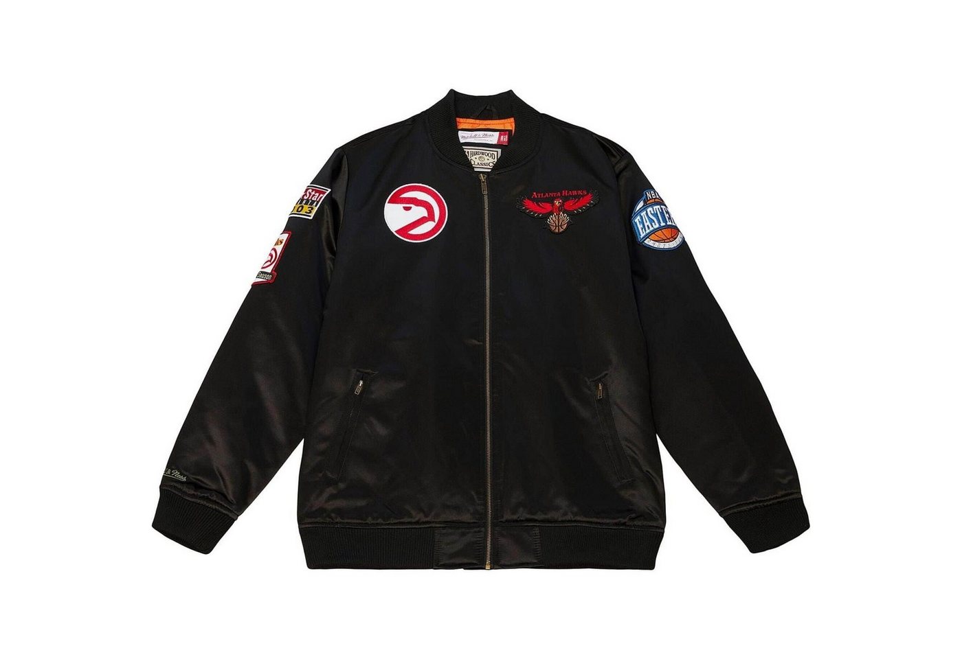 Mitchell & Ness Bomberjacke Satin FLIGHT Atlanta Hawks von Mitchell & Ness