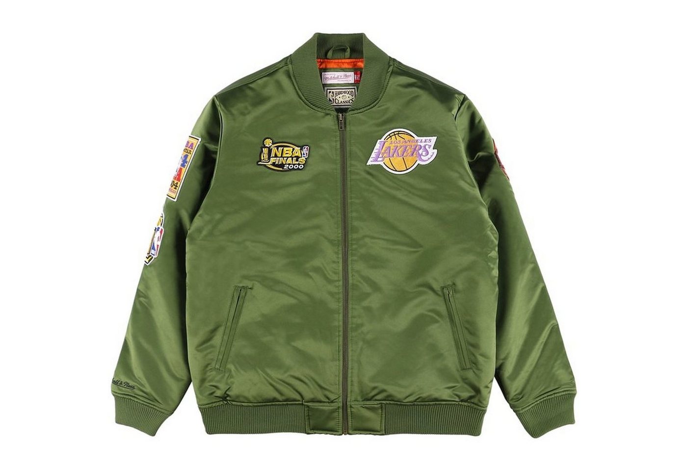 Mitchell & Ness Bomberjacke Satin FLIGHT Los Angeles Lakers von Mitchell & Ness