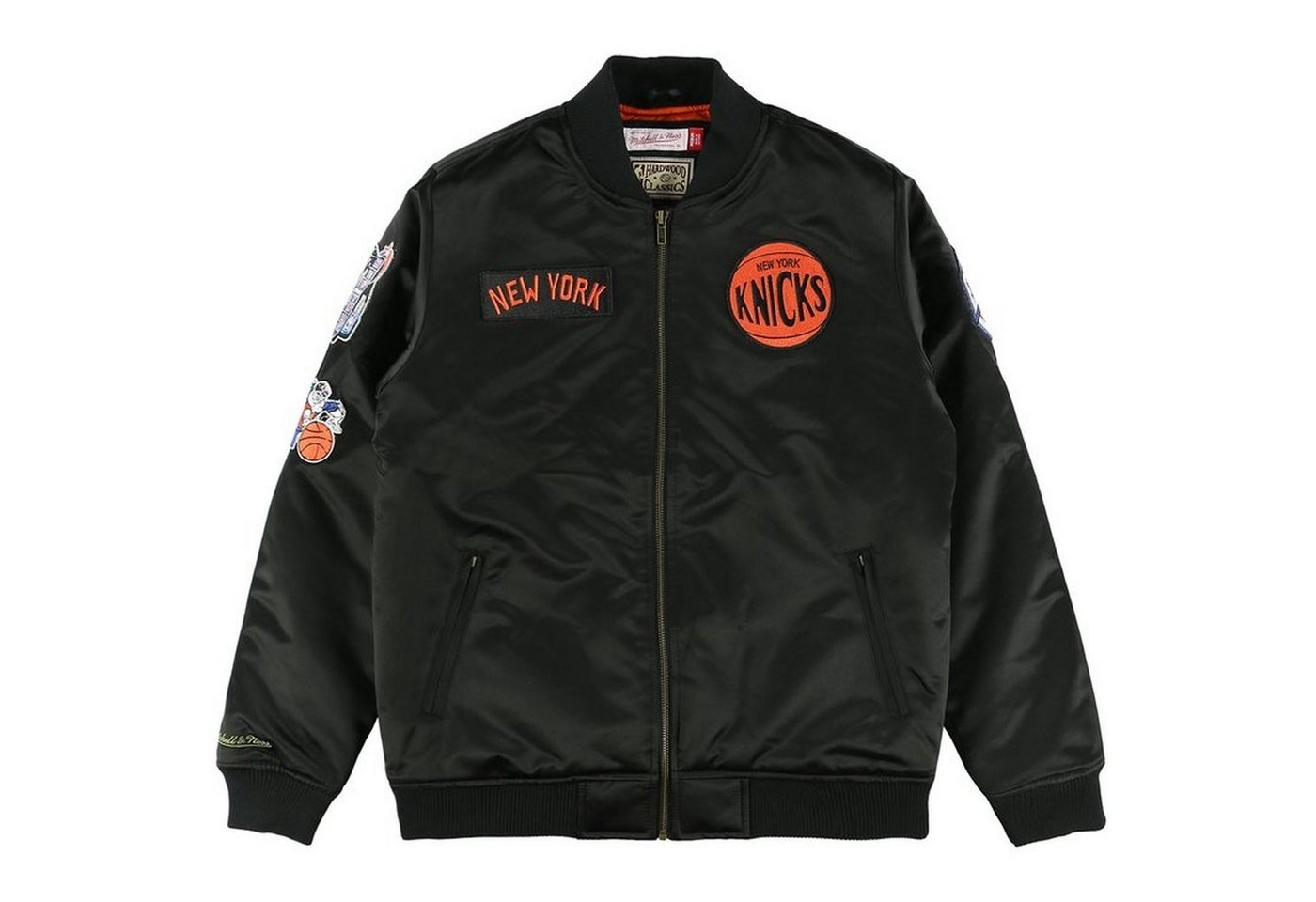 Mitchell & Ness Bomberjacke Satin FLIGHT New York Knicks von Mitchell & Ness