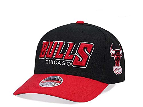Mitchell & Ness Chicago Bulls Shredder Stretch Hardwood Classic Red Flex Snapback Cap von Mitchell & Ness