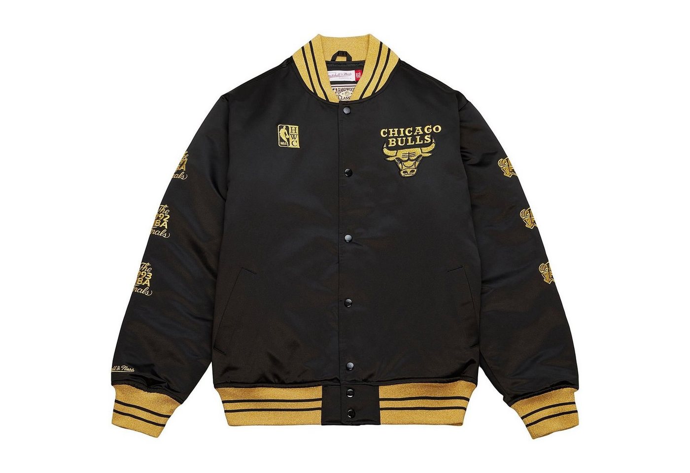 Mitchell & Ness Collegejacke Chicago Bulls FINALS Satin College von Mitchell & Ness