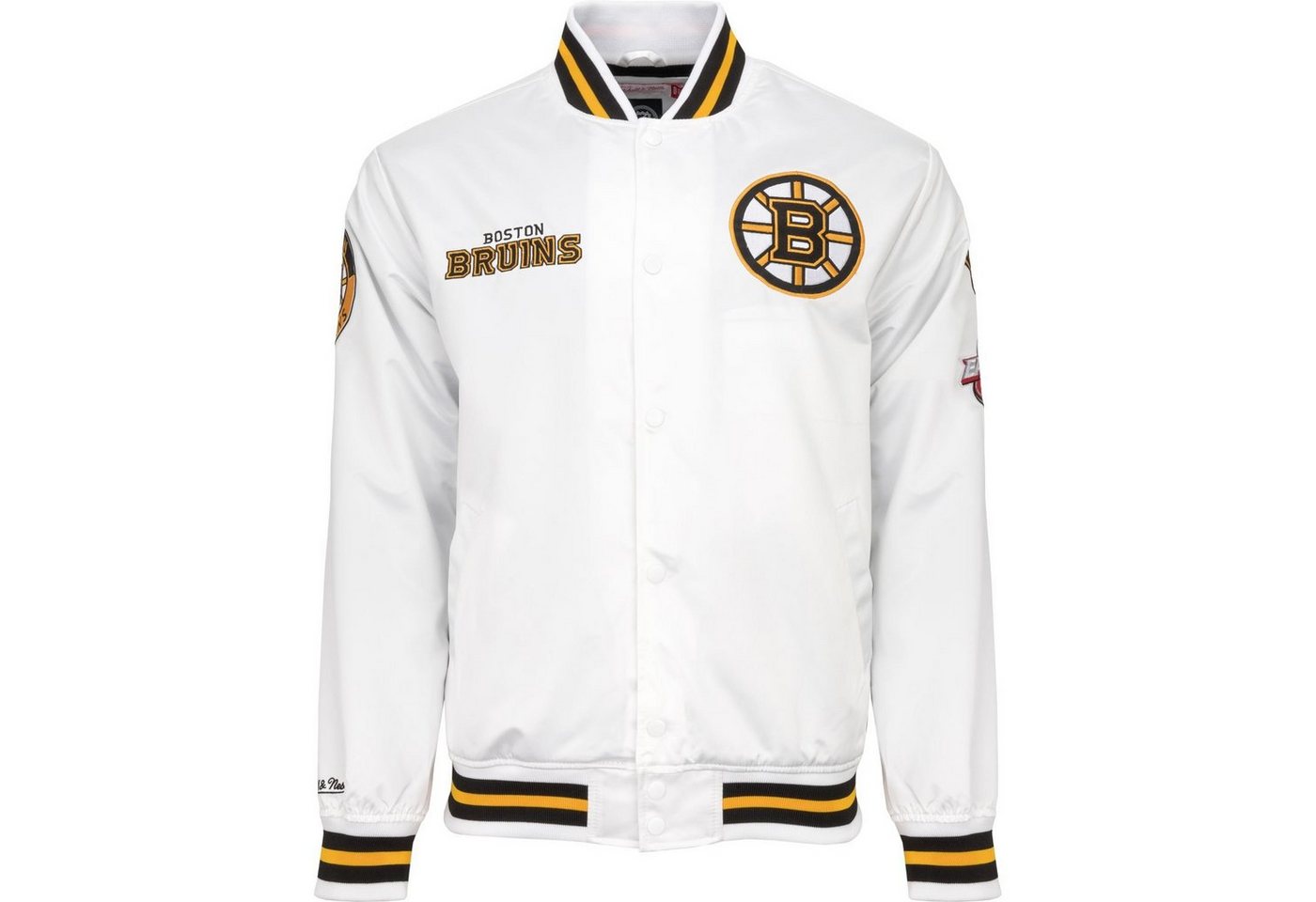 Mitchell & Ness Collegejacke City Collection Satin Boston Bruins von Mitchell & Ness